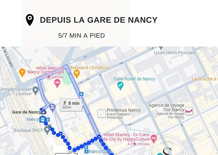 公寓 L'elegance Du Centre - Gare Congres - Parking - T3 *