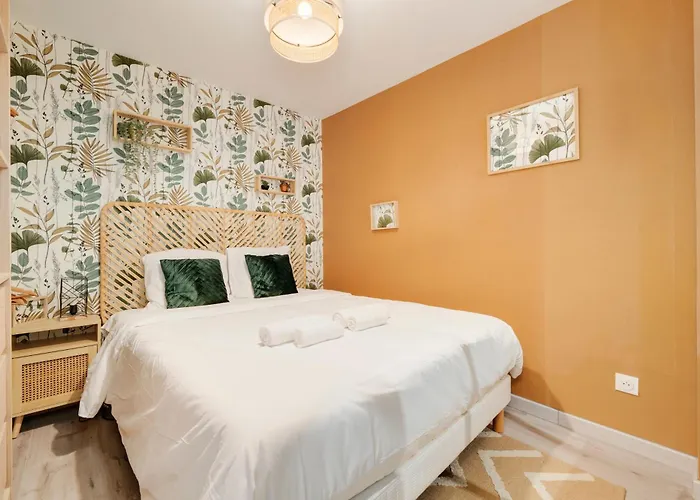 Daire L'elegance Du Centre - Gare Congres - Parking - T3